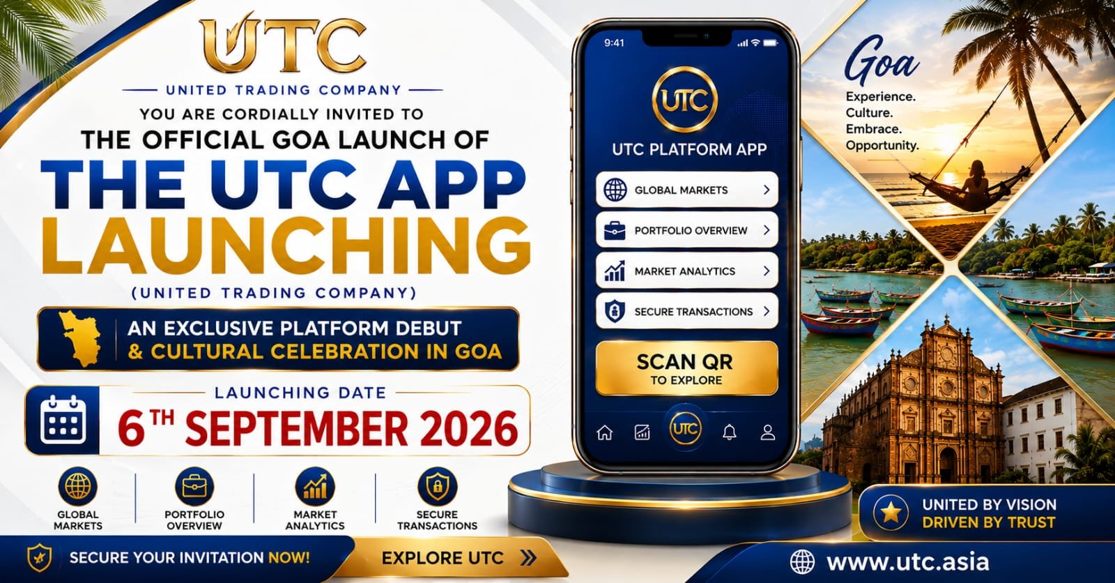 Official Goa Launch of The UTC App - United Trading Company